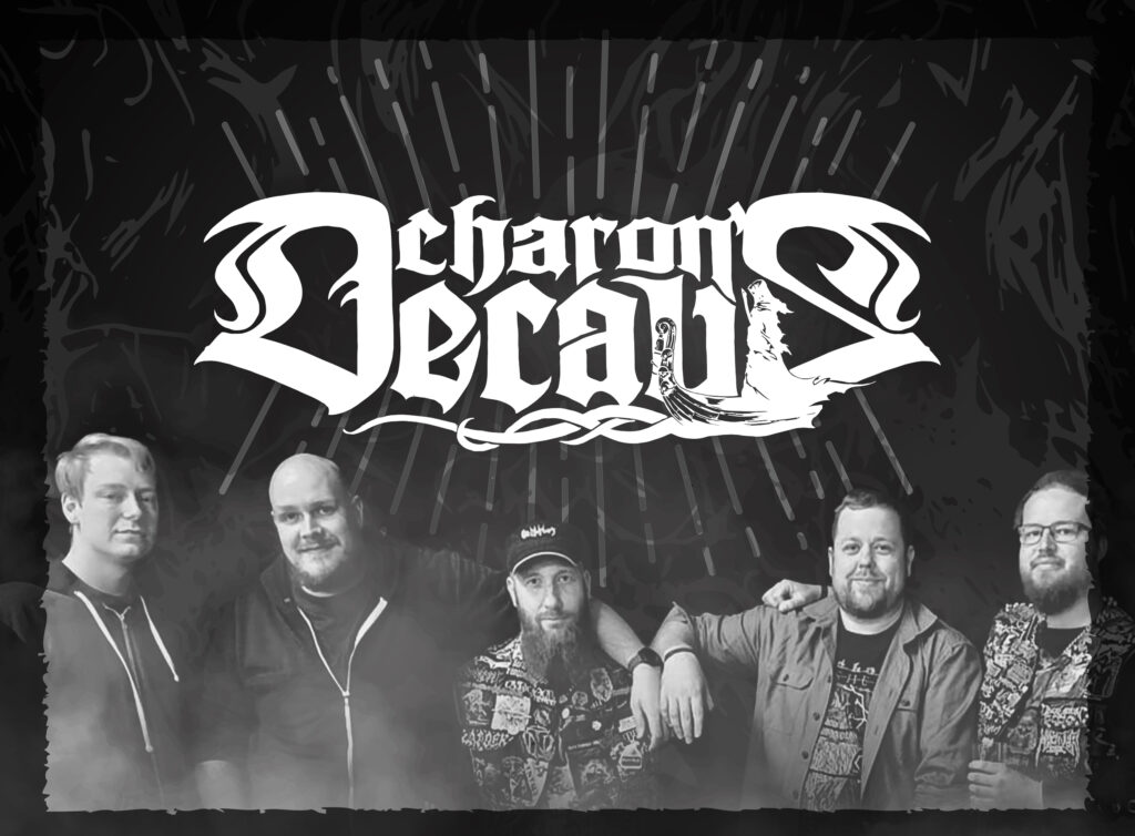 Charon's Decay Logo and Band Members